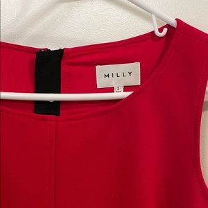 Brand new Milly red sheath dress